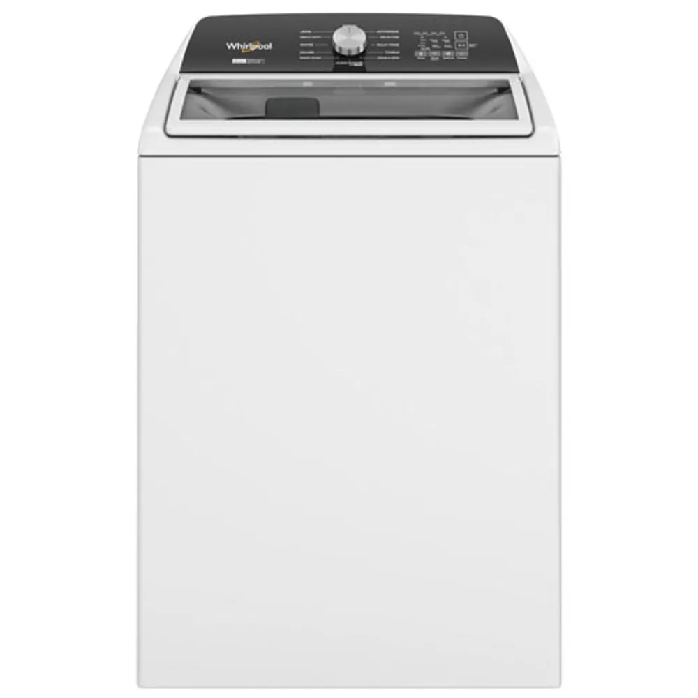 Laveuse à chargement par le haut HE de 5,4 pi³ de Whirlpool (WTW5057LW) - Blanc