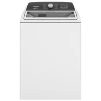 Whirlpool 5.4 Cu. Ft. High Efficiency Top Load Washer (WTW5057LW) - White