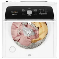 Whirlpool 5.4 Cu. Ft. High Efficiency Top Load Washer (WTW5057LW) - White