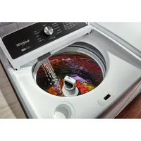 Whirlpool 5.4 Cu. Ft. High Efficiency Top Load Washer (WTW5057LW) - White