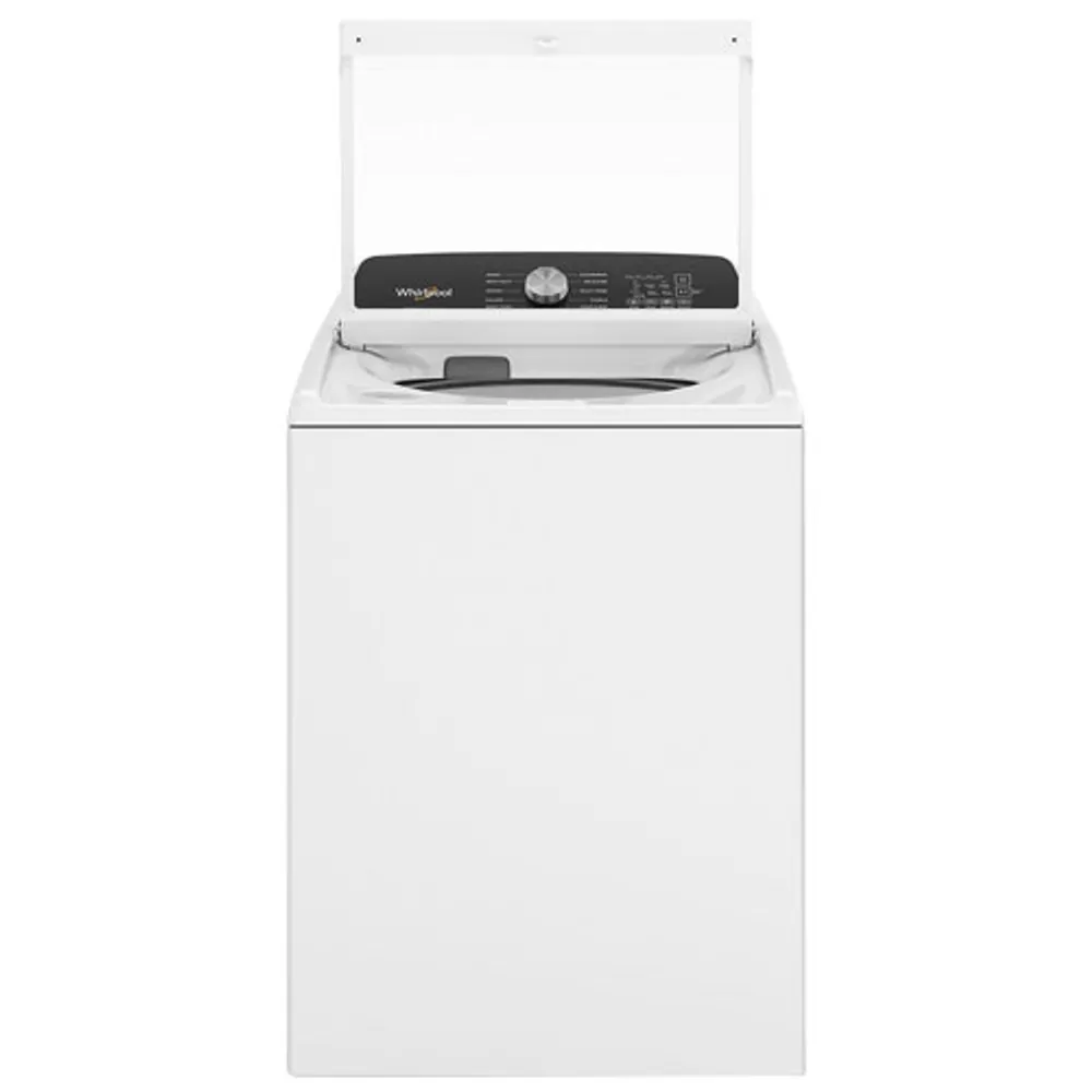 Laveuse à chargement par le haut HE de 5,4 pi³ de Whirlpool (WTW5057LW) - Blanc