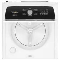 Laveuse à chargement par le haut HE de 5,4 pi³ de Whirlpool (WTW5057LW) - Blanc