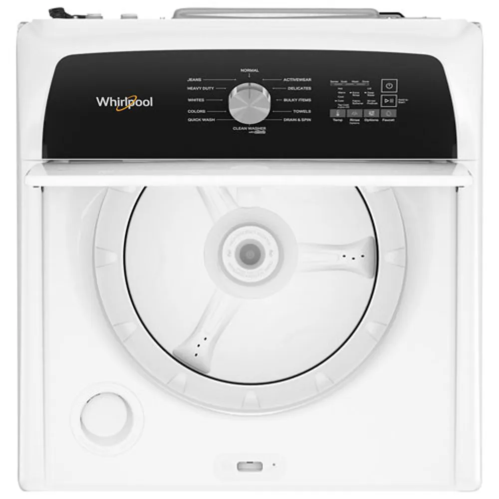 Whirlpool 5.2 Cu. Ft. High Efficiency Top Load Washer (WTW5015LW) - White