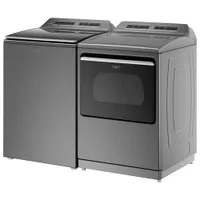 Whirlpool 6.0 Cu. Ft. High Efficiency Top Load Washer (WTW8127LC) - Chrome Shadow