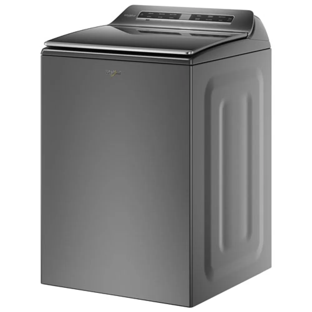 Whirlpool 6.0 Cu. Ft. High Efficiency Top Load Washer (WTW8127LC) - Chrome Shadow