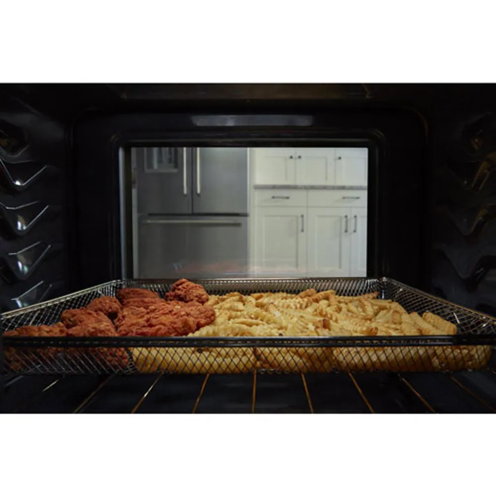 Maytag 30" 5.0 Cu. Ft. Fan Convection 5-Burner Gas Air Fry Range (MGR7700LZ) -Stainless Steel
