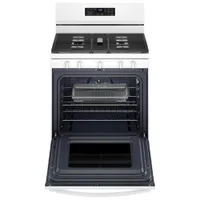 Whirlpool 30" 5.0 Cu. Ft. Self-Clean 5-Burner Freestanding Gas Air Fry Range (WFG550S0LW) - White