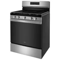 Whirlpool 30" 5.0 Cu. Ft. Self-Clean 5-Burner Gas Air Fry Range (WFG550S0LZ) -Stainless Steel