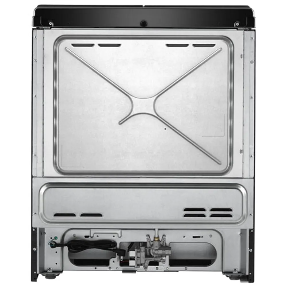 Cuisinière au gaz encastrable à four autonettoyant 5 pi³ 30 po de Whirlpool (WEG515S0LV) - Inox noir