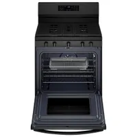 Whirlpool 30" 5.0 Cu. Ft. Self-Clean 5-Burner Freestanding Gas Air Fry Range (WFG550S0LB) -Black