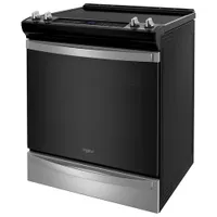 Whirlpool 30" 6.4 Cu. Ft. True Convection 5-Element Slide-In Electric Air Fry Range (YWEE745H0LZ) - Stainless Steel