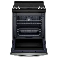 Whirlpool 30" 6.4 Cu. Ft. True Convection 5-Element Slide-In Electric Air Fry Range (YWEE745H0LZ) - Stainless Steel
