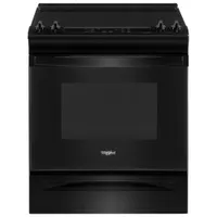 Cuisinière électrique encastrable 30 po four autonett. 30 po 4,8 pi³ Whirlpool (YWEE515S0LB) - Noir