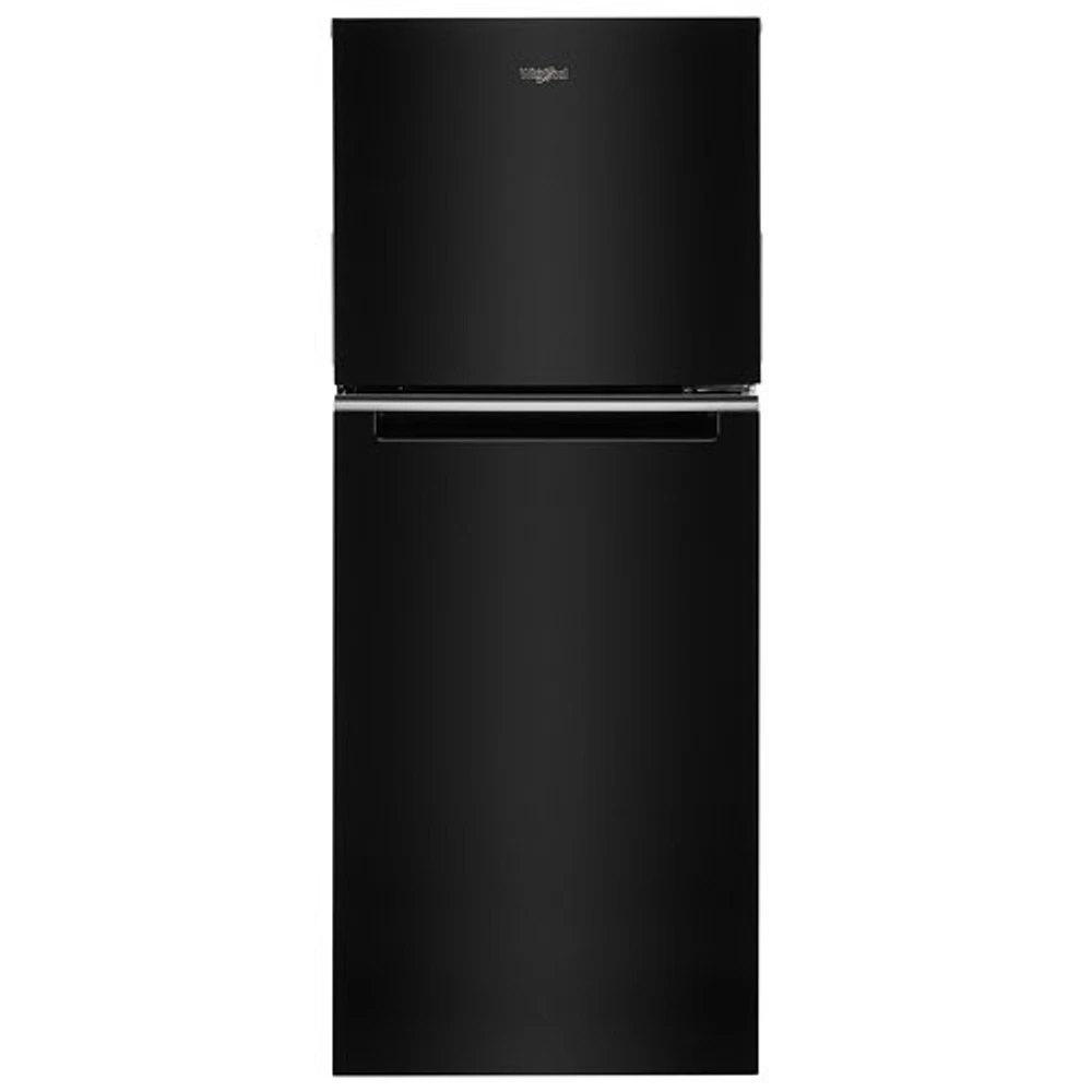 Whirlpool 25" 11.6 Cu. Ft. Top Freezer Refrigerator (WRT112CZJB) - Black