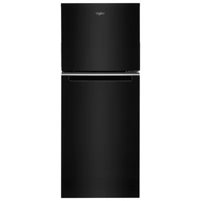 Whirlpool 25" 11.6 Cu. Ft. Top Freezer Refrigerator (WRT112CZJB) - Black