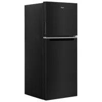 Whirlpool 25" 11.6 Cu. Ft. Top Freezer Refrigerator (WRT112CZJB) - Black