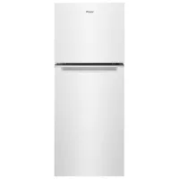 Whirlpool 25" 11.6 Cu. Ft. Top Freezer Refrigerator (WRT112CZJW) - White