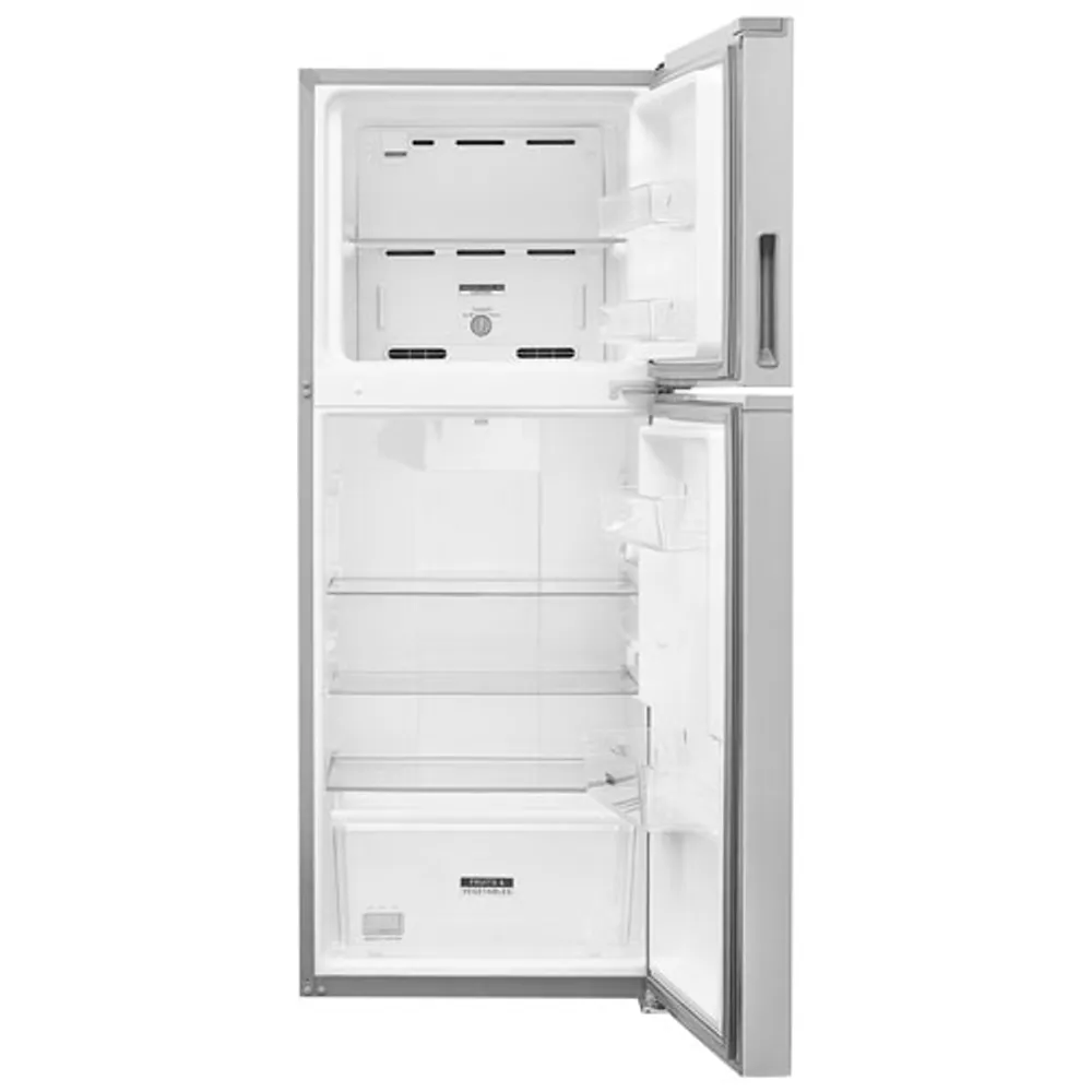 Whirlpool 25" 11.6 Cu. Ft. Top Freezer Refrigerator (WRT112CZJZ) - Stainless Steel