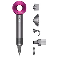 Dyson Supersonic Hair Dryer - Iron/Fuchsia