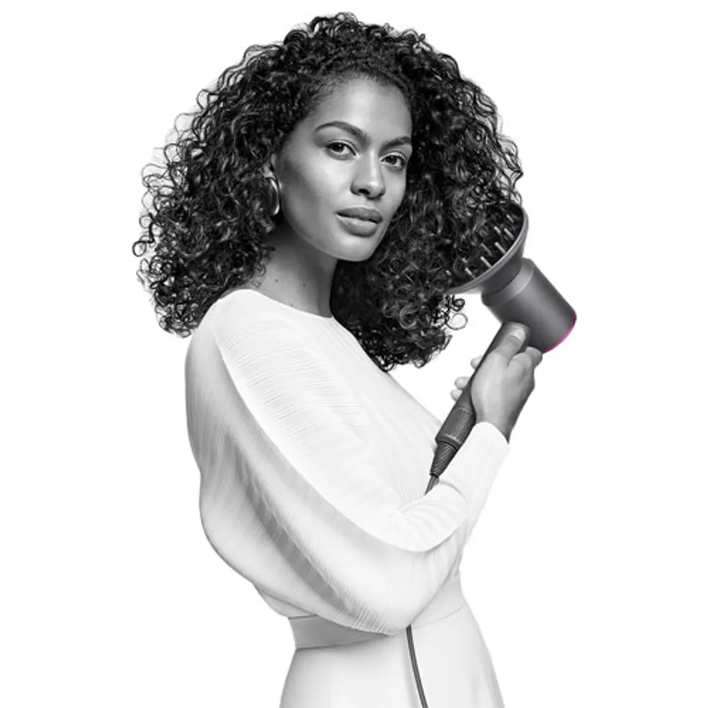 Dyson Supersonic Hair Dryer - Iron/Fuchsia