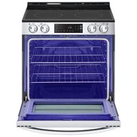 LG 30" 6.3 Cu. Ft. 5-Element Slide-In Electric Range (LSEL6331F) - Stainless Steel