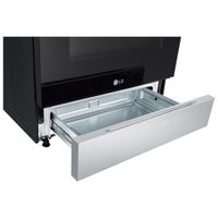 LG 30" 6.3 Cu. Ft. 5-Element Slide-In Electric Range (LSEL6331F) - Stainless Steel