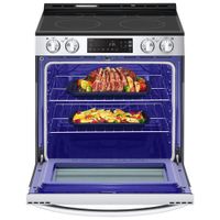 LG 30" 6.3 Cu. Ft. 5-Element Slide-In Electric Range (LSEL6331F) - Stainless Steel