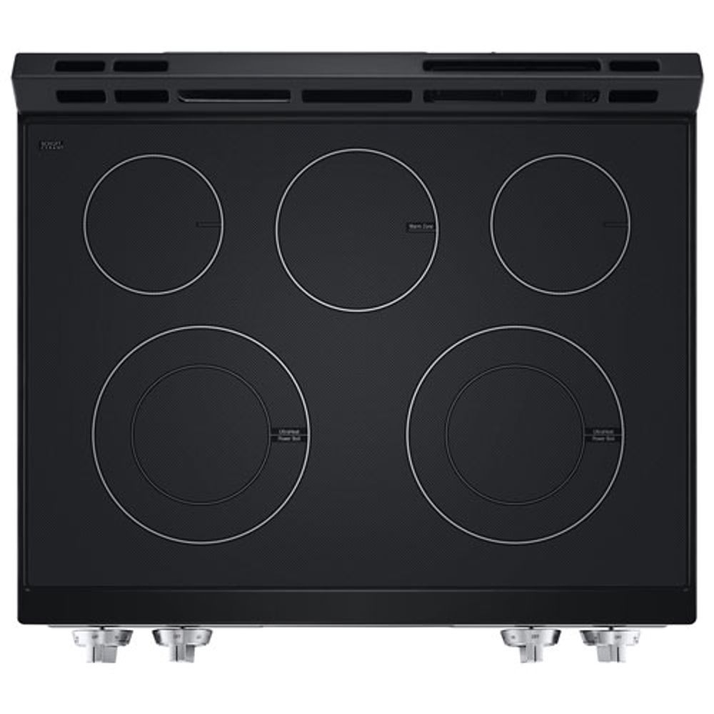 LG 30" 6.3 Cu. Ft. 5-Element Slide-In Electric Range (LSEL6331F) - Stainless Steel