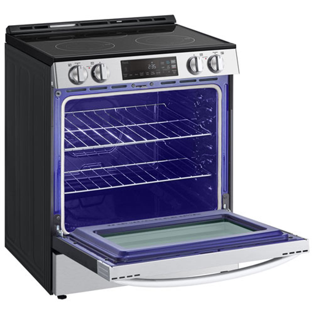 LG 30" 6.3 Cu. Ft. 5-Element Slide-In Electric Range (LSEL6331F) - Stainless Steel