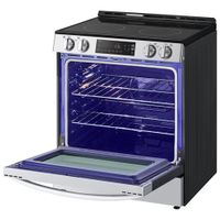 LG 30" 6.3 Cu. Ft. 5-Element Slide-In Electric Range (LSEL6331F) - Stainless Steel