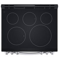 LG 30" 6.3 Cu. Ft. Fan Convection 5-Element Slide-In Electric Air Fry Range (LSEL6333F) -Stainless Steel