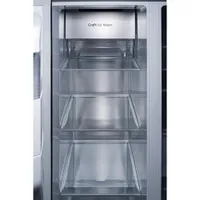 LG 36" 27.1 Cu. Ft. Side-by-Side Refrigerator with Water & Ice Dispenser (LRSOS2706S) - Stainless Steel