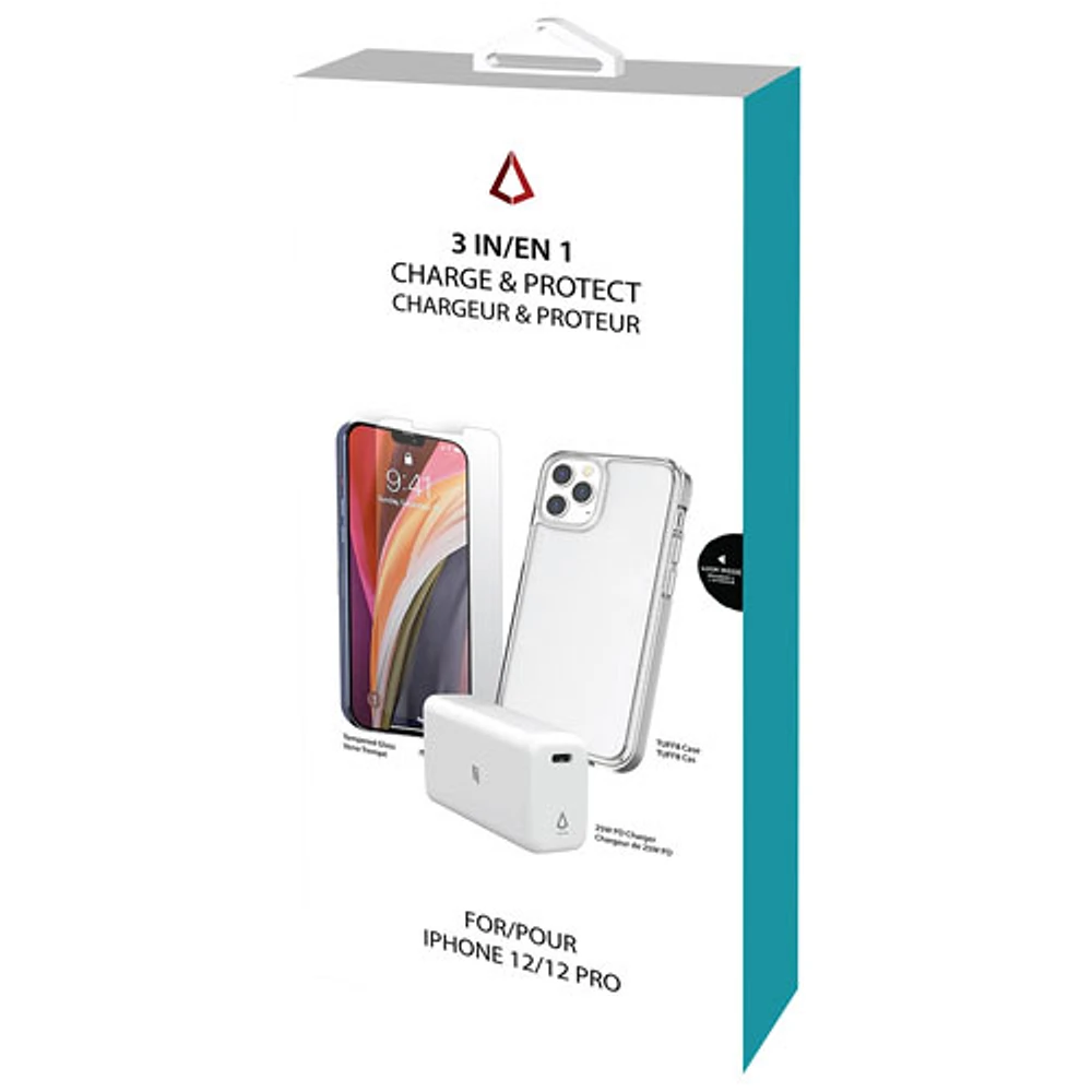 Libratel 3-in-1 Charge & Protect Bundle for iPhone 12/12 Pro