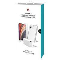 Libratel 3-in-1 Charge & Protect Bundle for iPhone 12/12 Pro