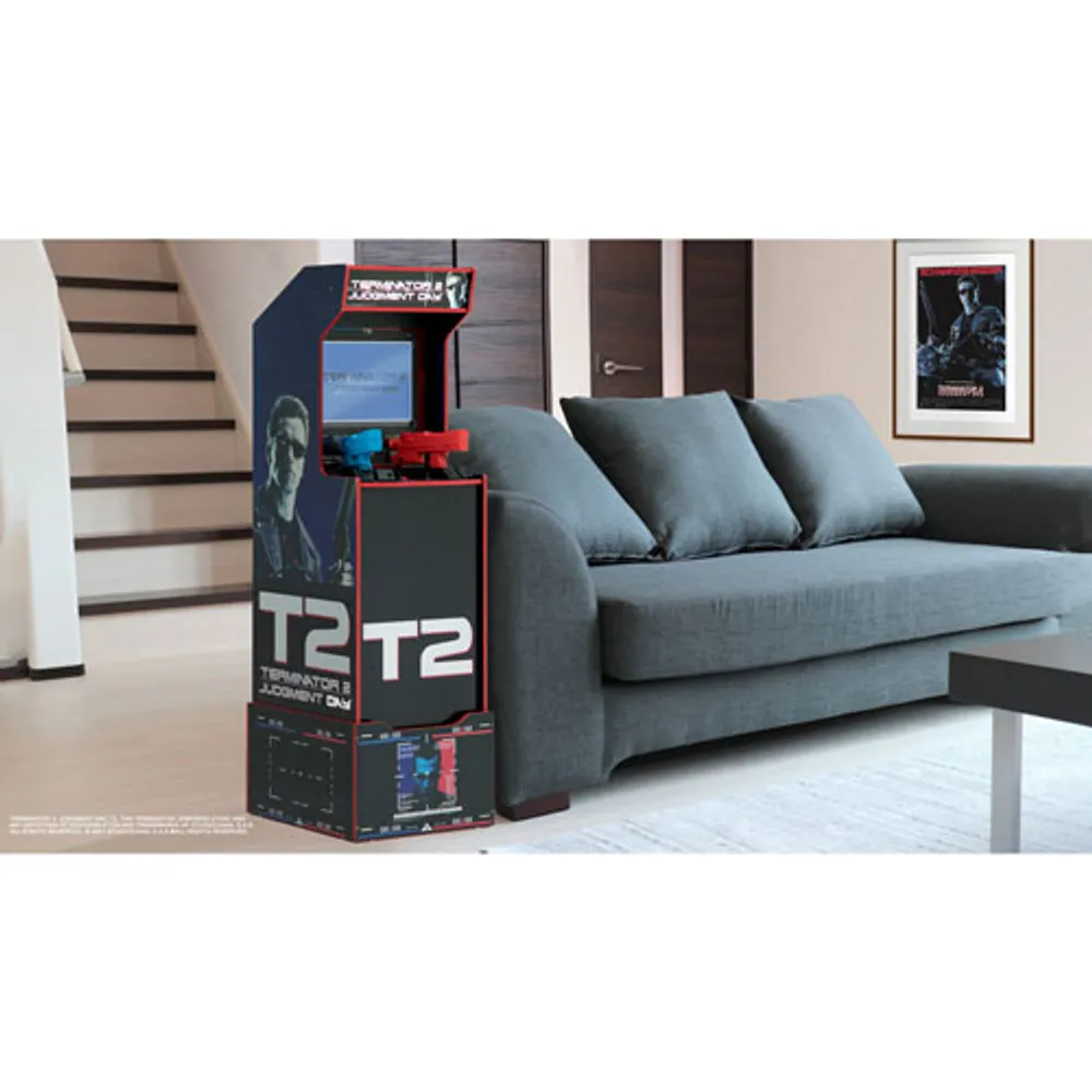 Arcade1Up Terminator 2: Judgment Day Arcade Machine with 2 Rifles