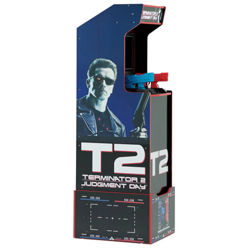 Borne d'arcade Terminator 2: Judgment Day avec 2 fusils d'Arcade1Up