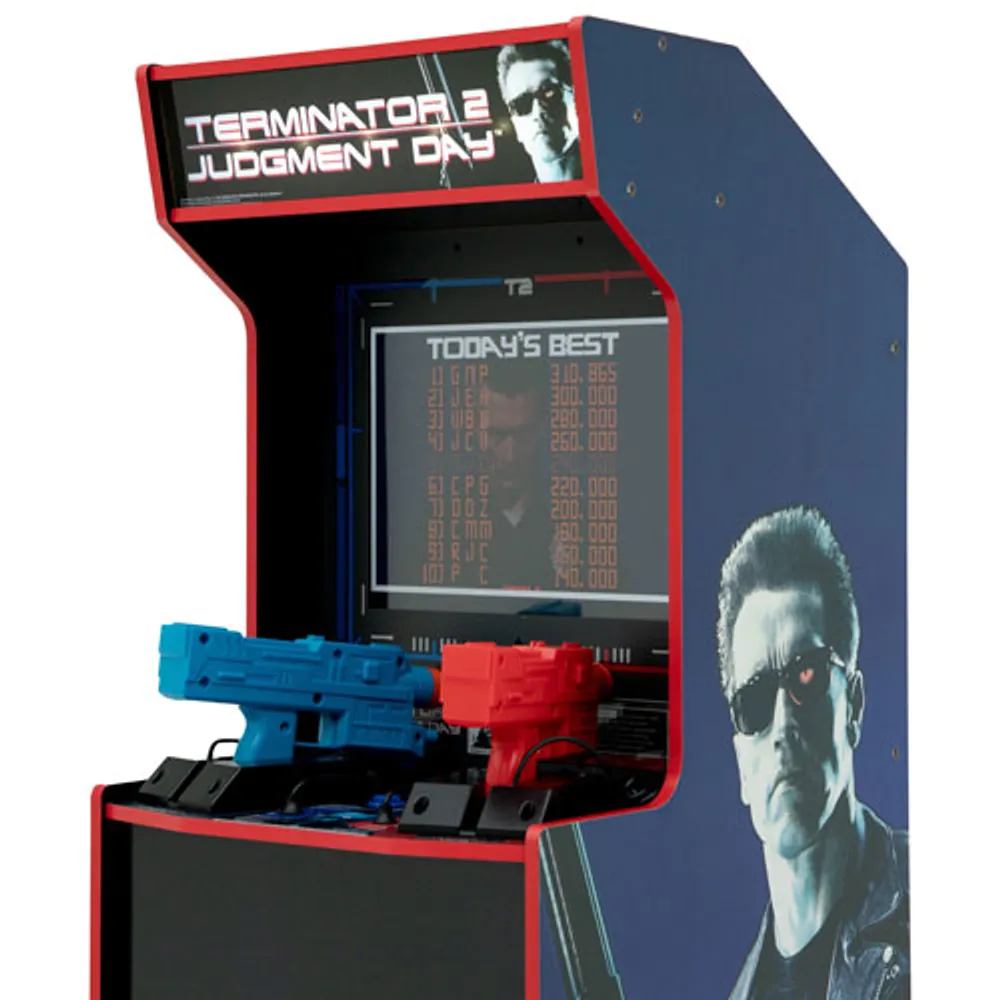 Arcade1Up Terminator 2: Judgment Day Arcade Machine with 2 Rifles