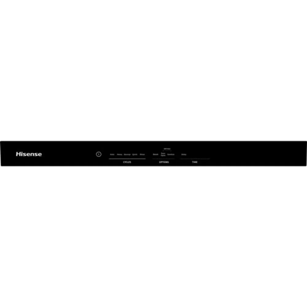 Hisense 24" 47dB Built-In Dishwasher with Stainless Steel Tub (HUI6220XCUS) - Stainless Steel