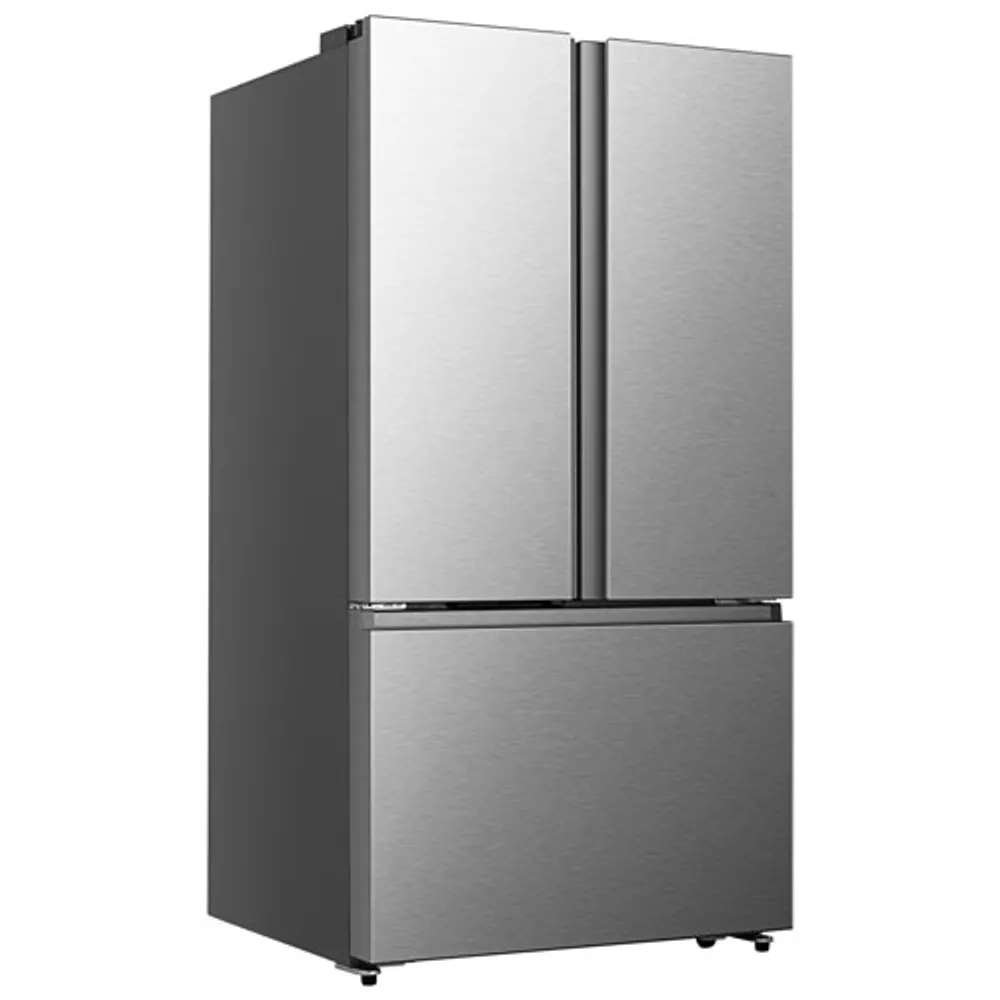 Hisense 36" 26.6 Cu. Ft. French Door Refrigerator with Water Dispenser (RF26N6AFE) - Stainless Steel