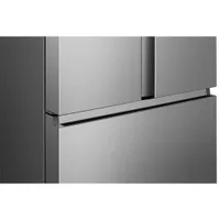 Hisense 36" 26.6 Cu. Ft. French Door Refrigerator with Water Dispenser (RF26N6AFE) - Stainless Steel