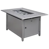 Table-foyer rectangulaire au propane convertible au gaz naturel Gale de Paramount - 55 000 BTU