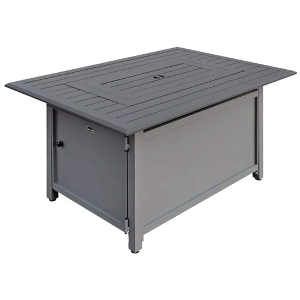 Paramount Gale Propane Gas Rectangle Convertible Fire Pit Table - 55,000 BTU