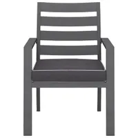 Portofino Powder Coated Aluminum Outdoor Dining Chair - Set of 2
