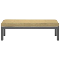 Portofino Powder Coated Aluminum Patio Bench