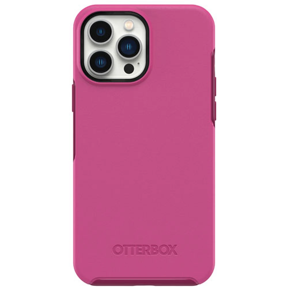Étui rigide ajusté Symmetry d'OtterBox pour iPhone 13 Pro Max/12 Pro Max - Rose