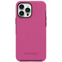 Étui rigide ajusté Symmetry d'OtterBox pour iPhone 13 Pro Max/12 Pro Max - Rose