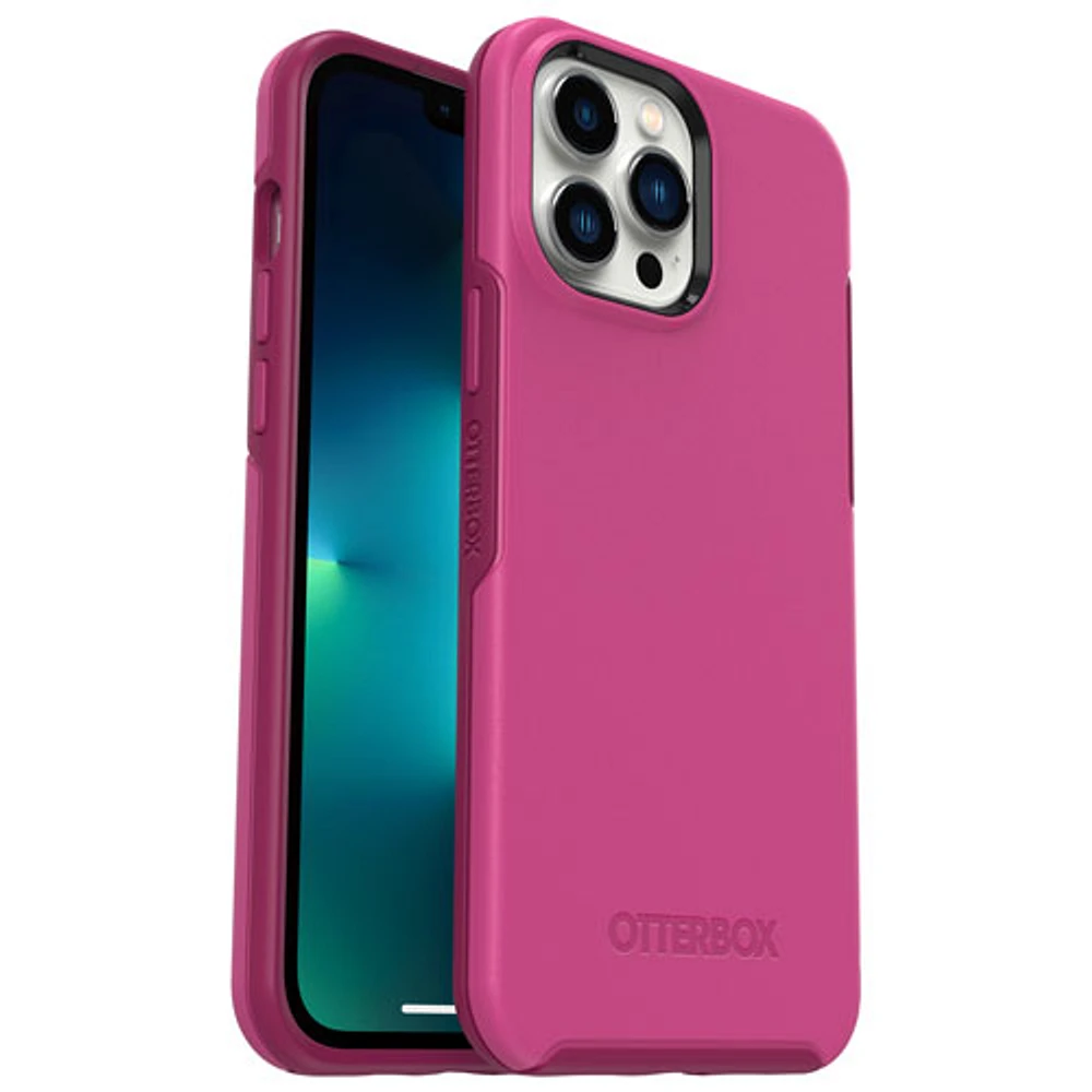 Étui rigide ajusté Symmetry d'OtterBox pour iPhone 13 Pro Max/12 Pro Max - Rose