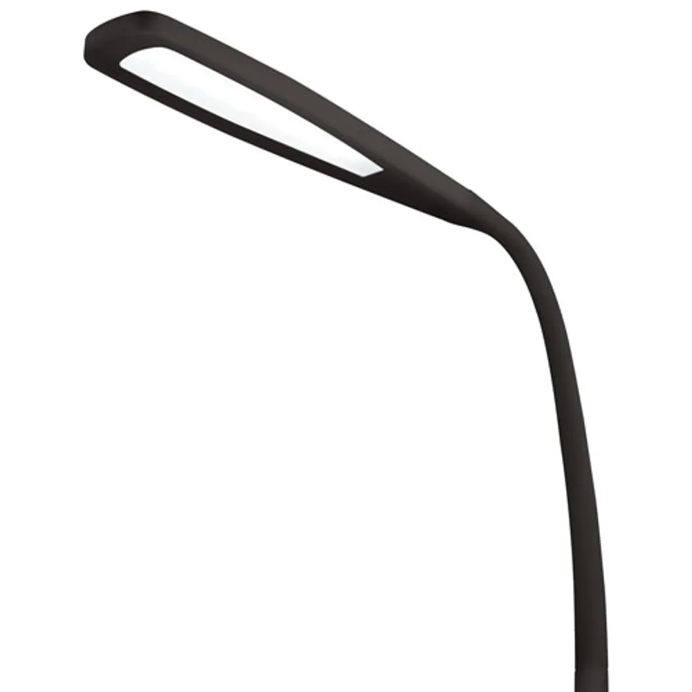 OttLite Natural Daylight Traditional LED Floor Lamp - Black