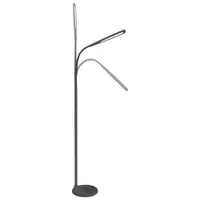 OttLite Natural Daylight Traditional LED Floor Lamp - Black