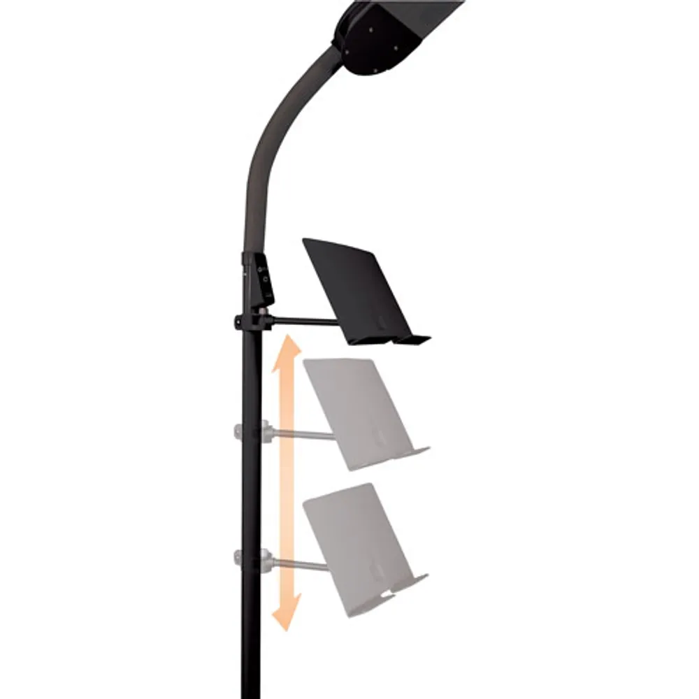 OttLite Dual Shade Traditional LED Floor Lamp - Black